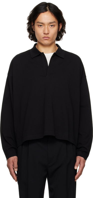 Polo tričko The Row The Row Bryson Cropped Polo Čierna | 855-K643, 0