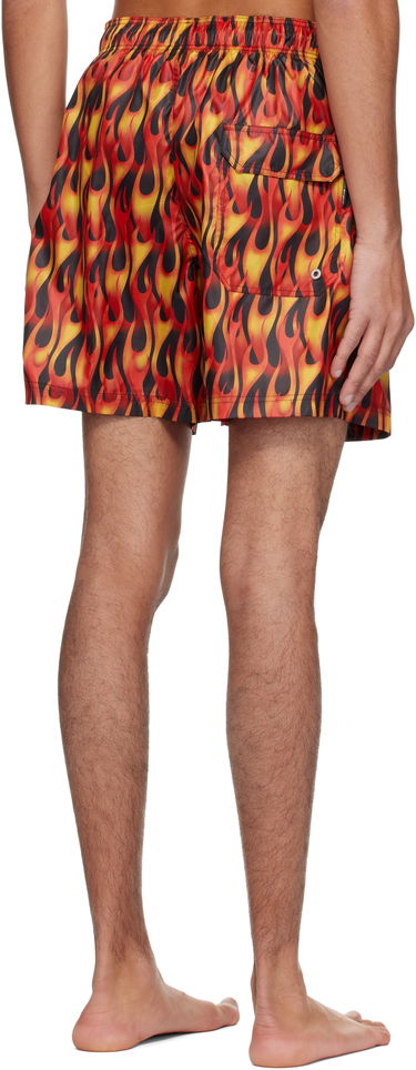 Plavky Palm Angels Palm Angels Flames Swim Shorts Rôznofarebný | PMFD012S25FAB0072518, 2