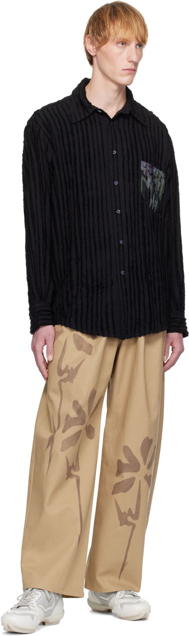 Nohavice Collina Strada Collina Strada Catchfly Print Trousers Béžová | XX6042, 3