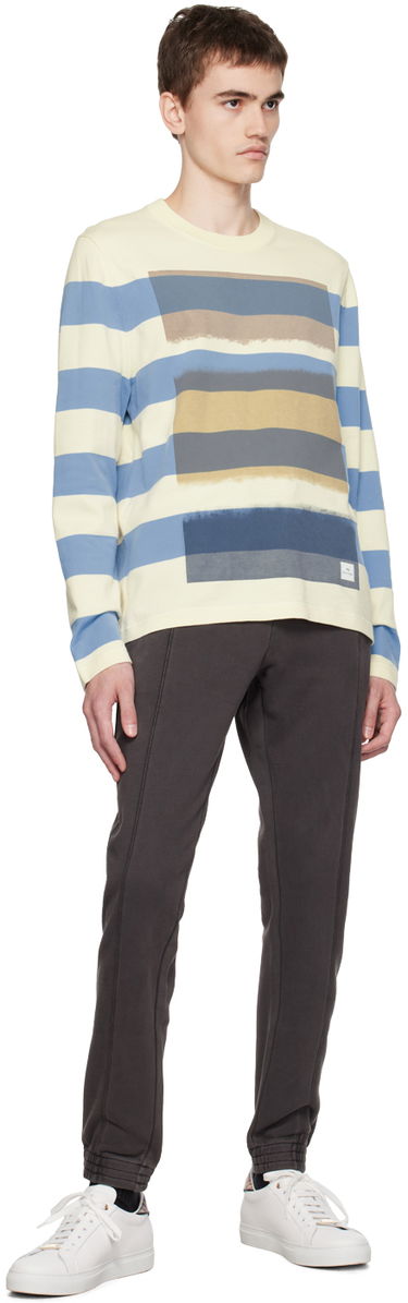 Tepláky Paul Smith PS Paul Smith Happy Sweatpants Šedá | M2R-339YE-L21169, 3