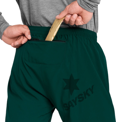 Šortky Saysky Saysky Pace 5" Running Shorts Zelené | omrsh21c317-omrsh21c317, 1
