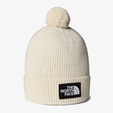 Kulicha The North Face The North Face Logo Box Pom Beanie Biela | NF0A8CHFQLI1, 1