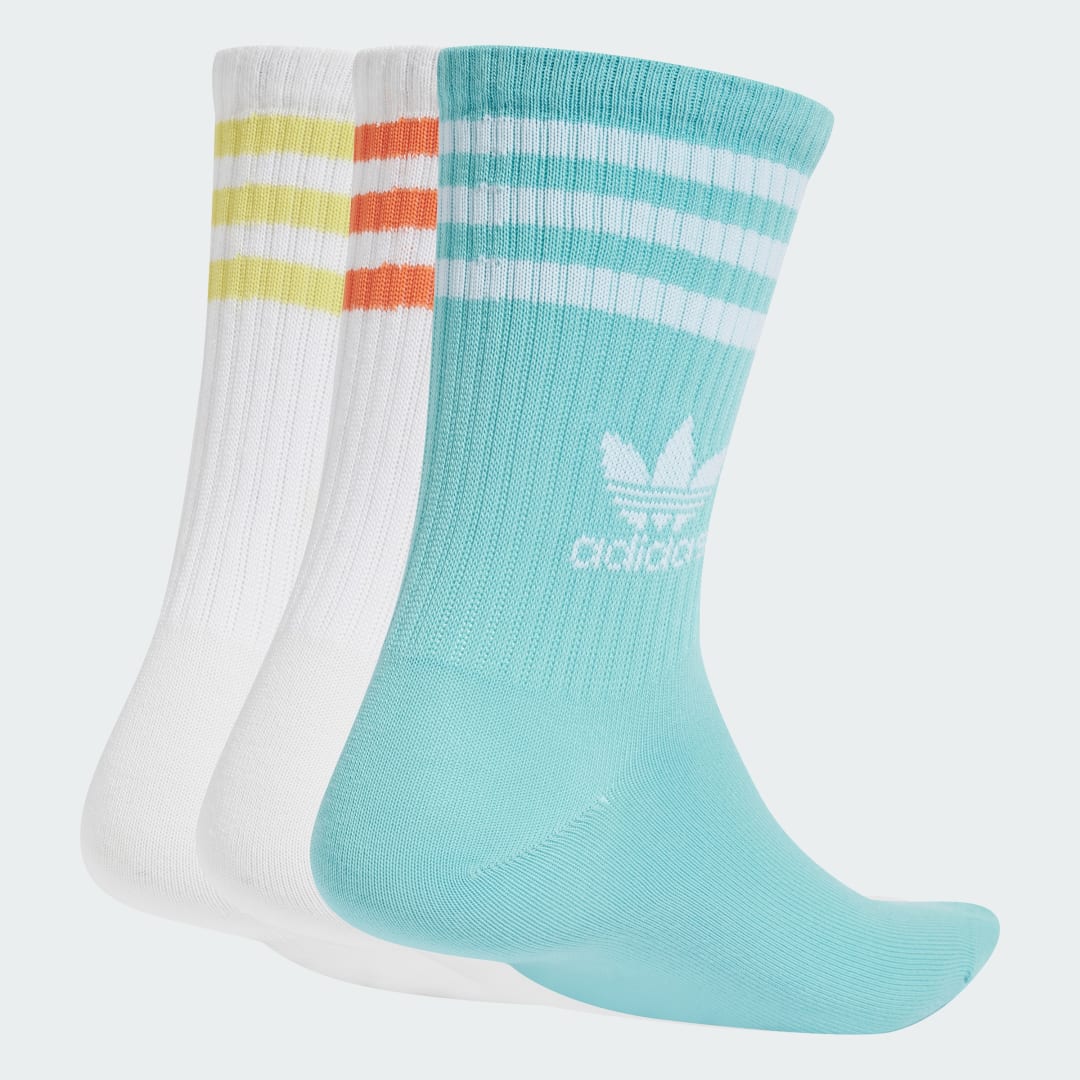Ponožky adidas Performance Mid Cut Crew Socks - 3 Pairs Rôznofarebný | JI9473, 0