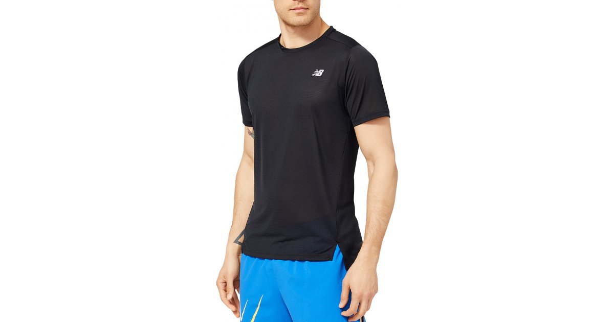 Tričko New Balance Accelerate Čierna | mt23222-bk, 1