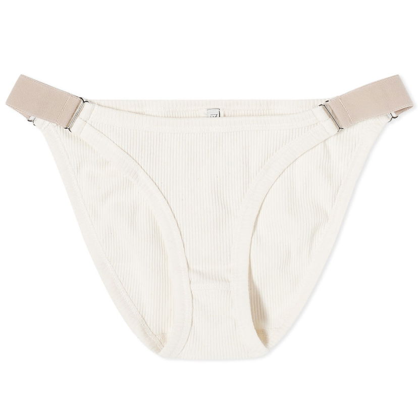 Nohavičky Baserange Suspend Pants with Elastic Straps Biela | UNSU-RC-SU24-UDY