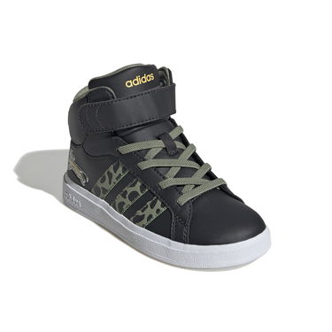 Tenisky a topánky adidas Performance GRAND COURT MID LionKing Čierna | IF4094, 5