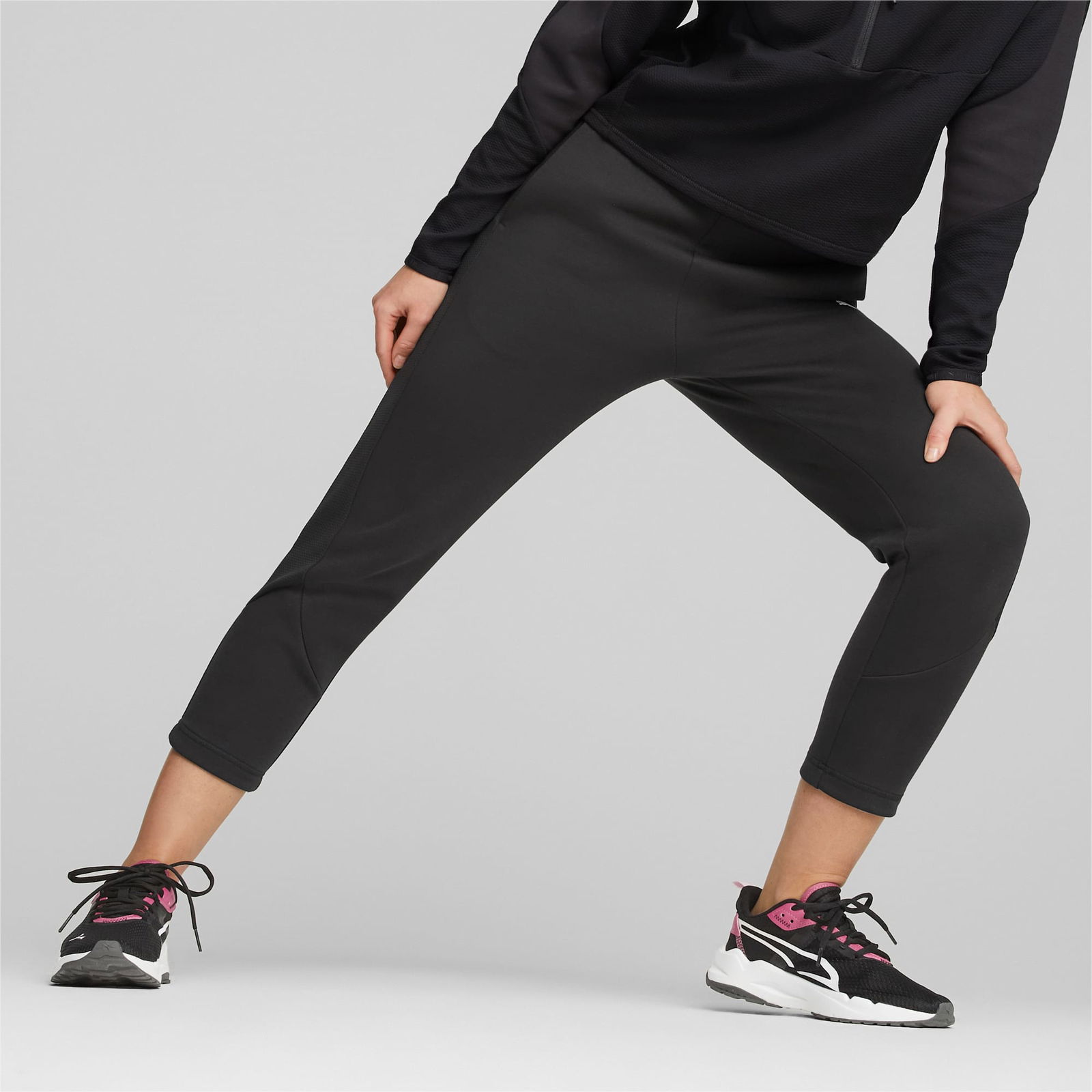evoStripe Women's High-Waisted Training Pants