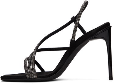 Tenisky a topánky Max Mara Rhinestone Slingback Heeled Sandals Čierna | 2345262133600 MM84104, 2