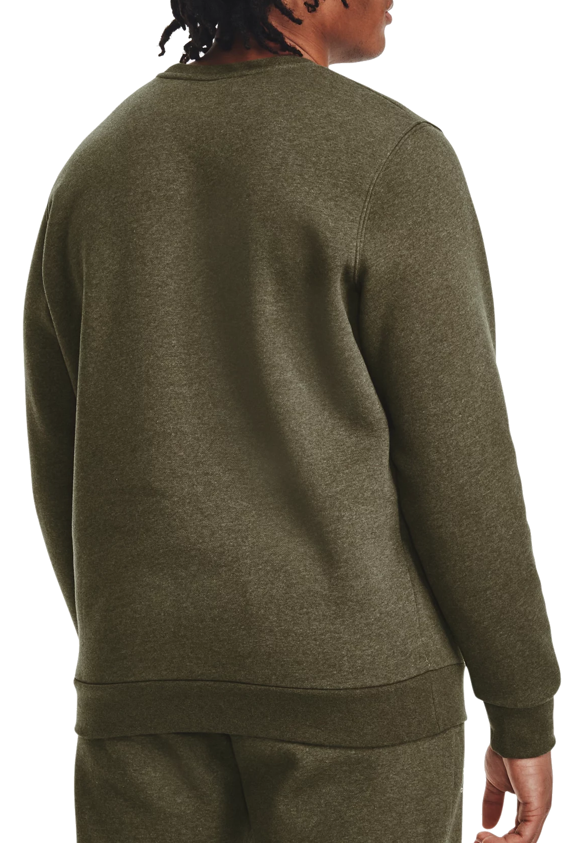 Mikina Under Armour Essential Fleece Crew Sweatshirt Zelené | 1374250-391, 1