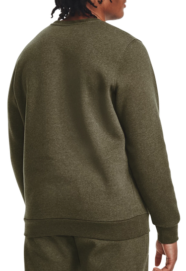 Mikina Under Armour Essential Fleece Crew Sweatshirt Zelené | 1374250-391, 1