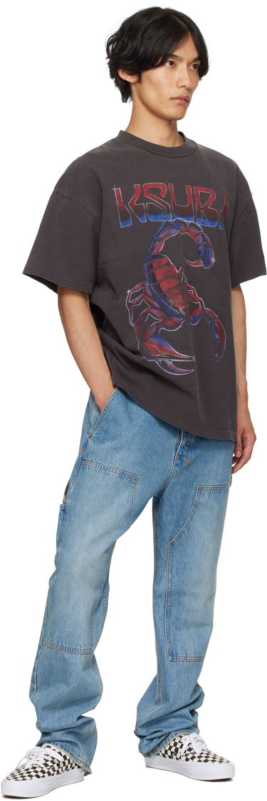 Tričko Ksubi Ksubi Venom Ekcess Graphic T-Shirt Čierna | MPF25TE026, 3