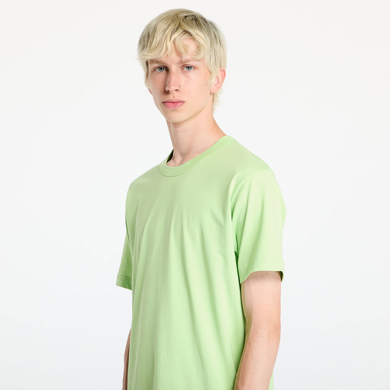 Tričko Comme des Garçons SHIRT Knit T-Shirt Green Zelené | FN-T005 Green, 1