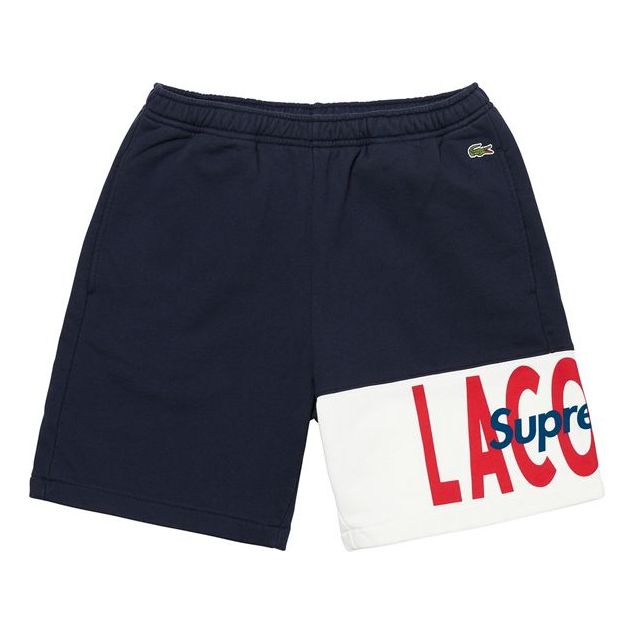 Šortky Supreme Panel Sweatshorts Modrá | SUP-FW19-528