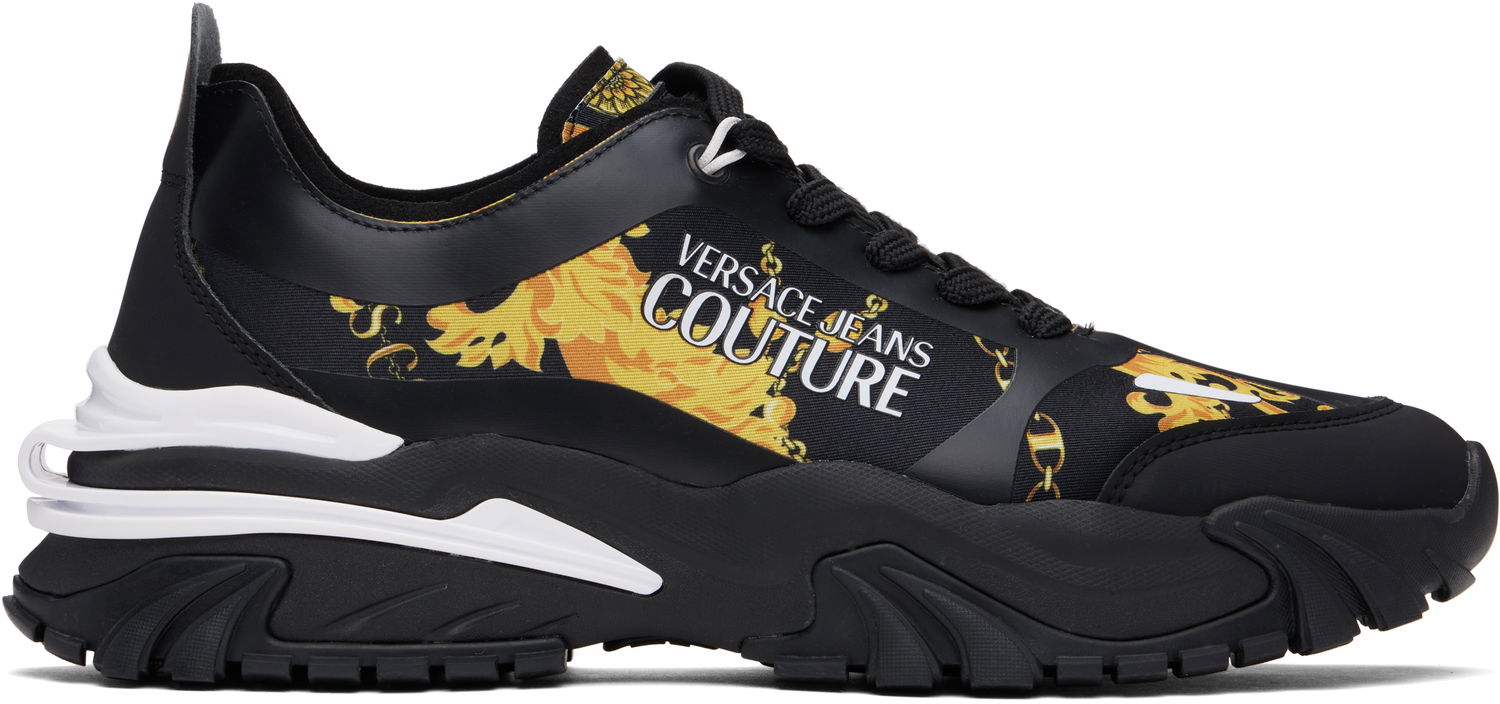 Tenisky a topánky Versace Trail Trek Chain Couture Čierna | E77YA3SIB_EZS891, 0
