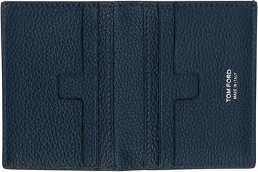 Peňaženka Tom Ford Grain Leather Folding Card Holder Béžová | Y0279-LCL158S, 2