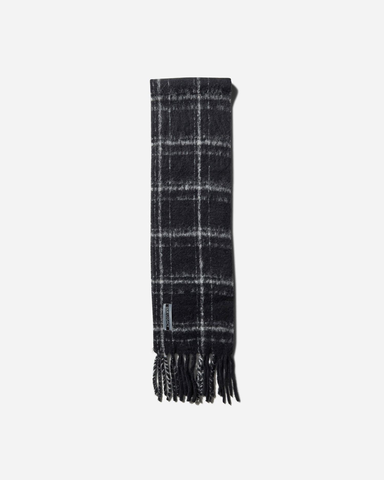 Šál OUR LEGACY Our Legacy Estate Check Scarf Čierna | A4248EBF 001, 1