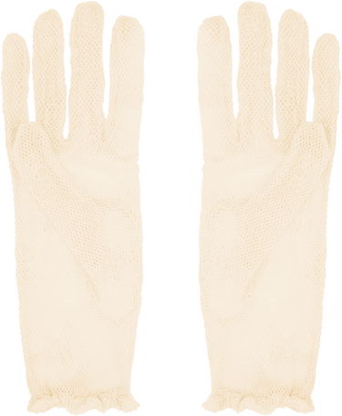 Rukavice Valentino Valentino Garavani VLogo Signature Lace Gloves Béžová | 6W0GD00HPNN, 1
