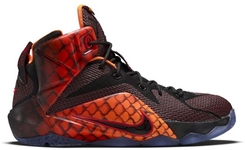 Tenisky a topánky Nike LeBron 12 Reptile Oranžová | 685181-010, 0