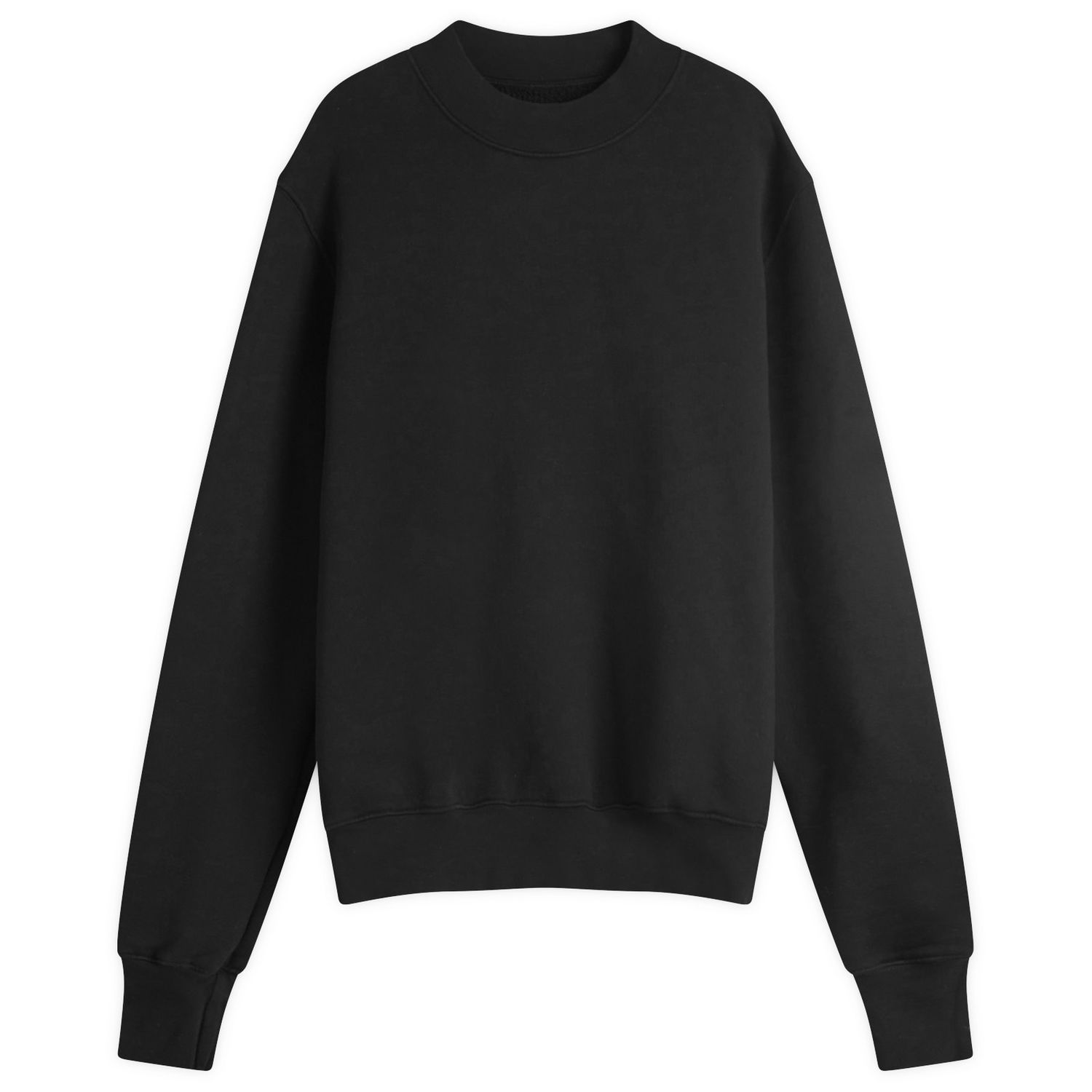 Mikina LES TIEN Heavyweight Banded Mock Neck Polo Čierna | CF-1100-JTB, 1