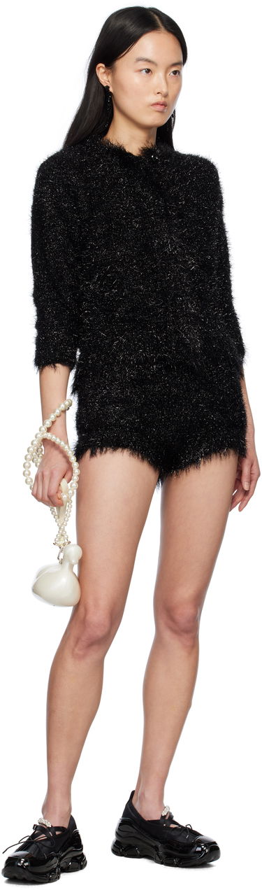 Overal Simone Rocha Simone Rocha Tinsel Knit Cardigan Čierna | PRMK2 0664, 3