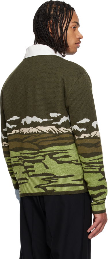 Sveter Burberry Landscape Wool Blend Sweater Rôznofarebný | 8118232, 2