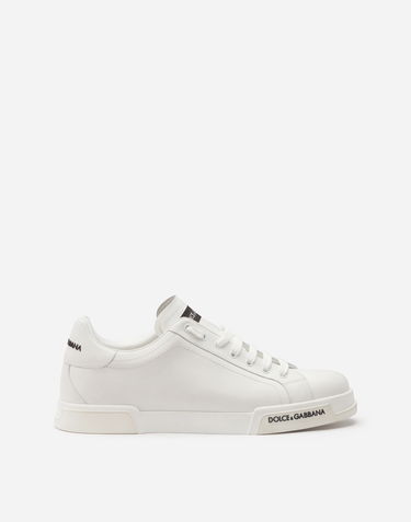 Tenisky a topánky Dolce & Gabbana Portofino In Vitello Nappato Biela | CS2213AA33580001, 0