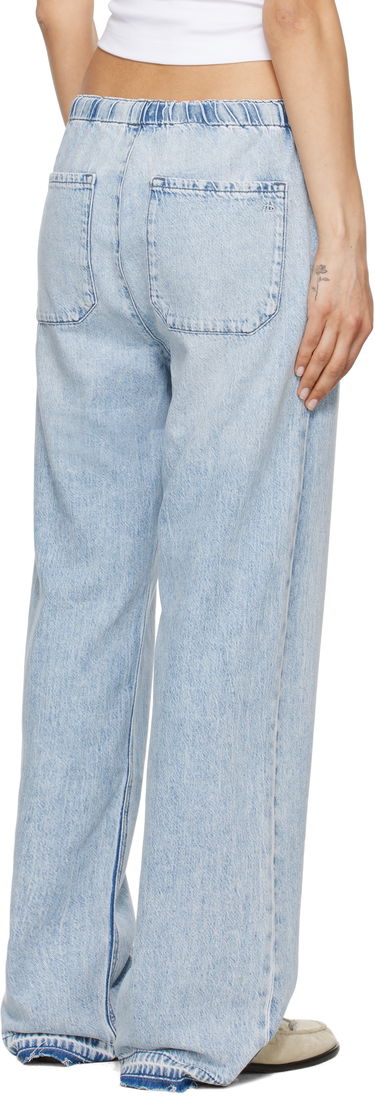 Džínsy rag & bone rag & bone Logan Ultra Featherweight Wide-Leg Jeans Modrá | WDD25S7009UFKI, 2