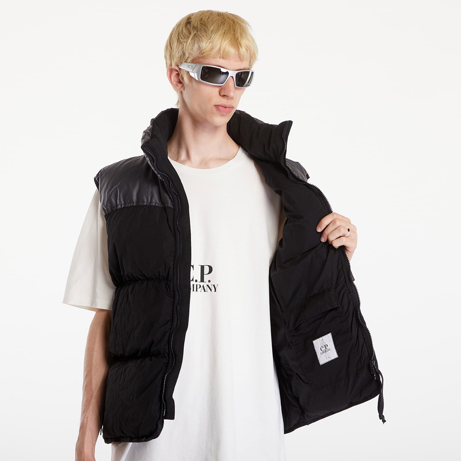 Chrome-R Mixed Down Vest