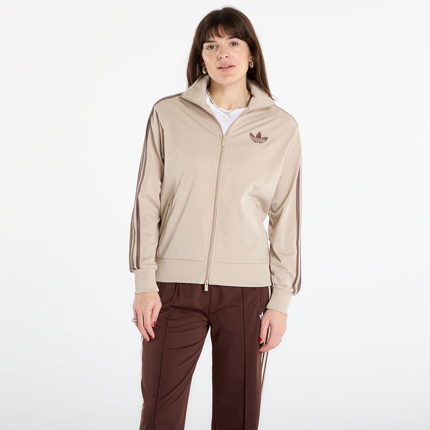Súprava adidas Originals Firebird Loose Track Top Béžová | KD1327, 0