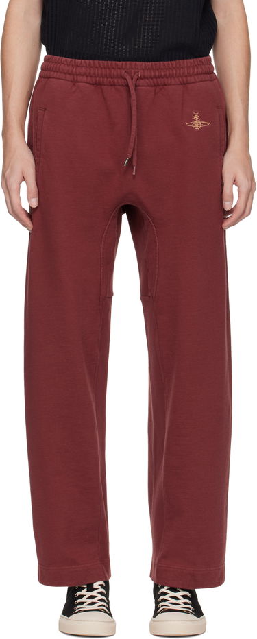 Tepláky Vivienne Westwood Ember Relaxed-Fit Drawstring Sweatpants Vínová | 3J010016-J00A4-, 0