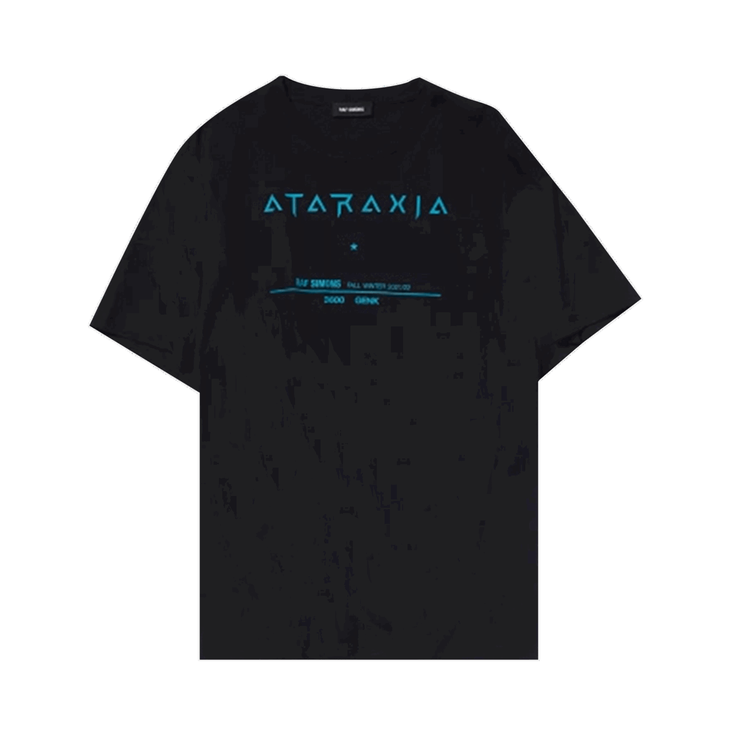 Tričko RAF SIMONS Ataraxia Tour T-Shirt Čierna | 212 M125 19001 0099, 0