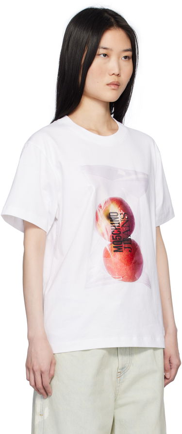 Tričko Moschino Moschino Jeans Graphic T-Shirt Biela | 251K10707, 1