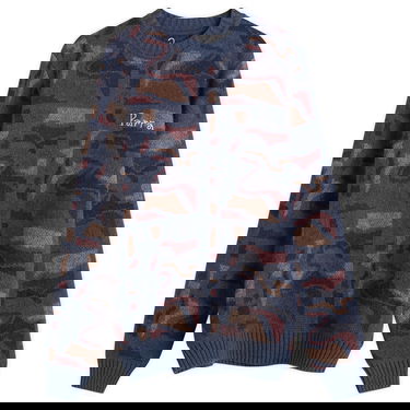 Sveter By Parra Repeat FTP Booster Knit Jumper Rôznofarebný | 54335-BLU, 1