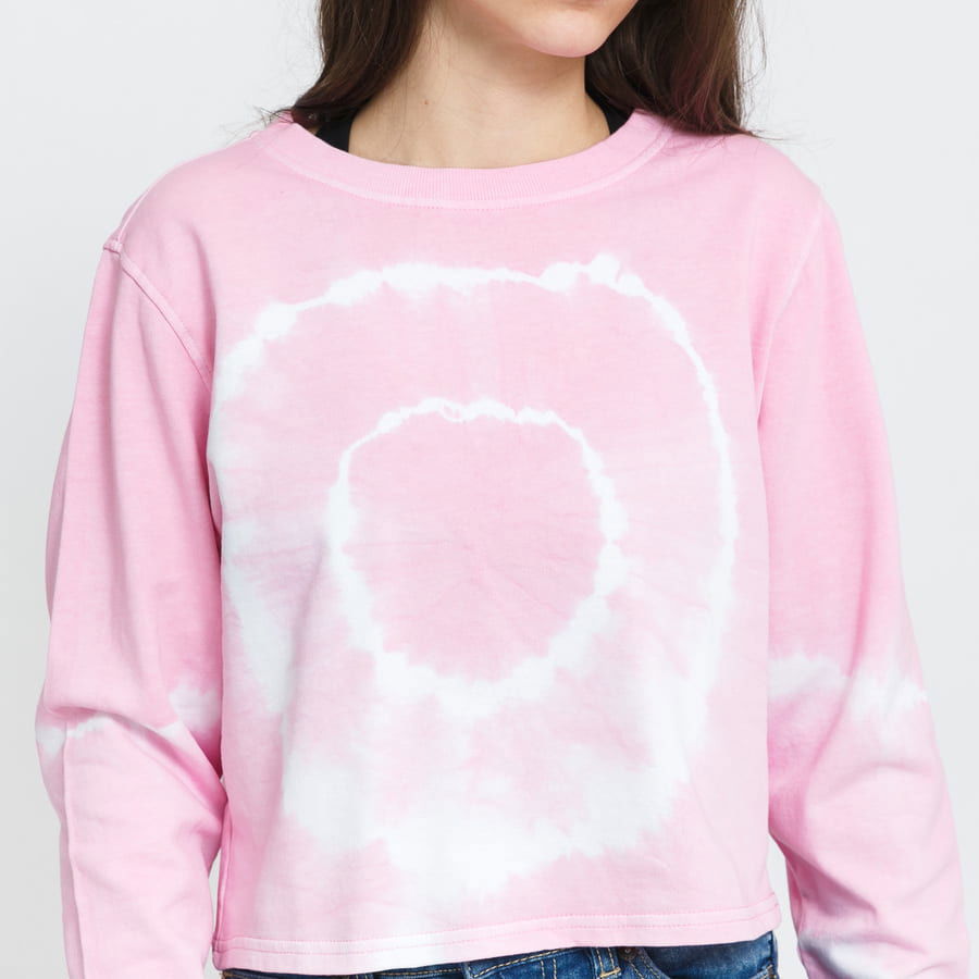 Tie Dye Cropped Crewneck