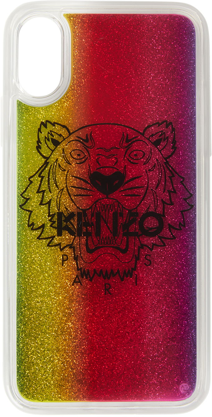 Kenzo Tiger iPhone X/XS Glitter Case