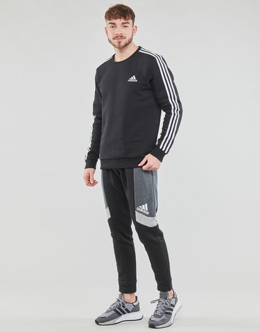 Mikina adidas Originals Essentials Fleece 3-Stripes Sweatshirt Čierna | IB4027=GK9106, 2