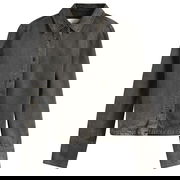 Curved Hem Denim Shirt