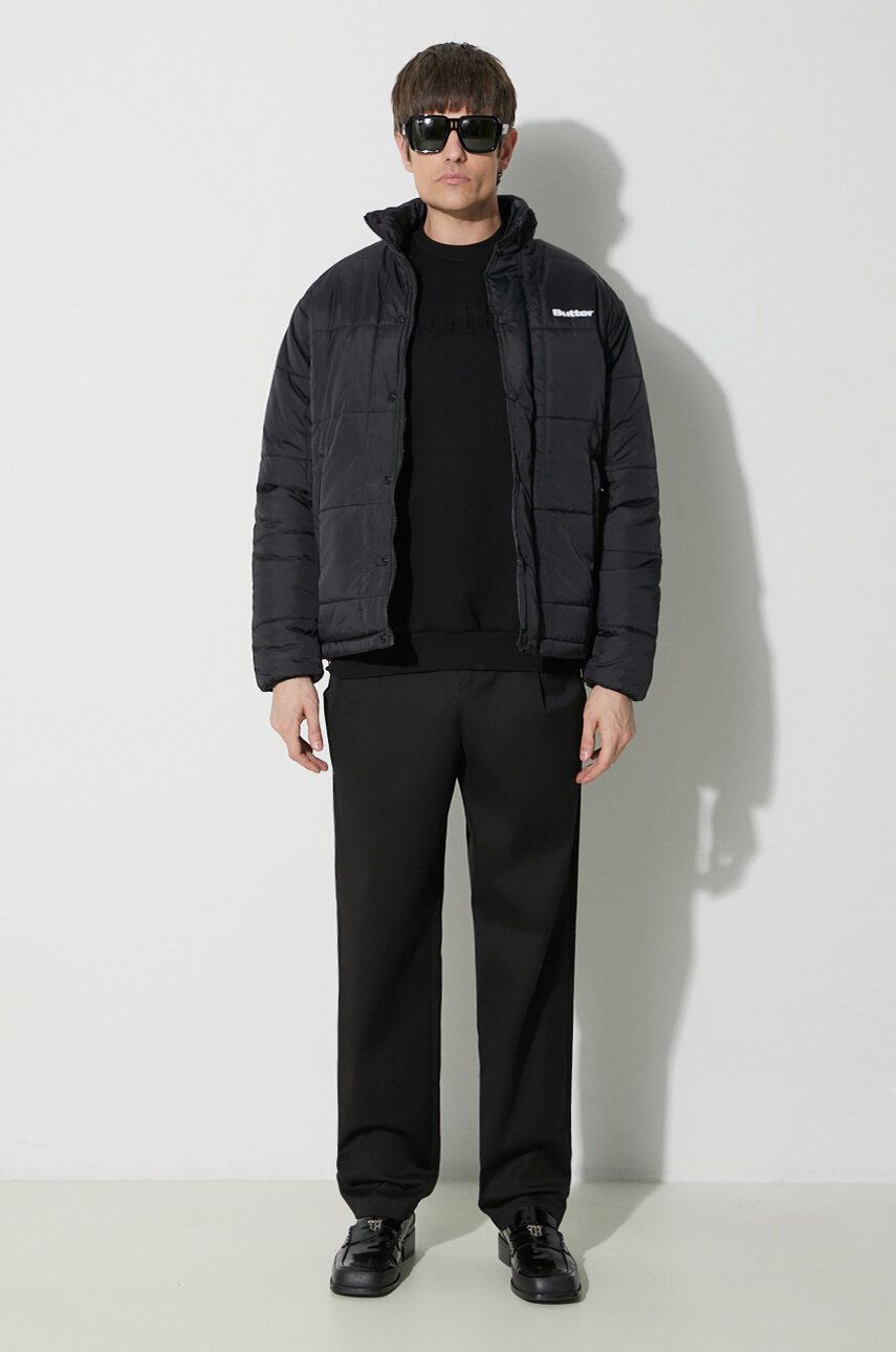 Prešívaná bunda Butter Goods Puffer Jacket Čierna | BGQ423D22403, 1