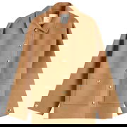 Luca Brown Wool Jacket, Size Large