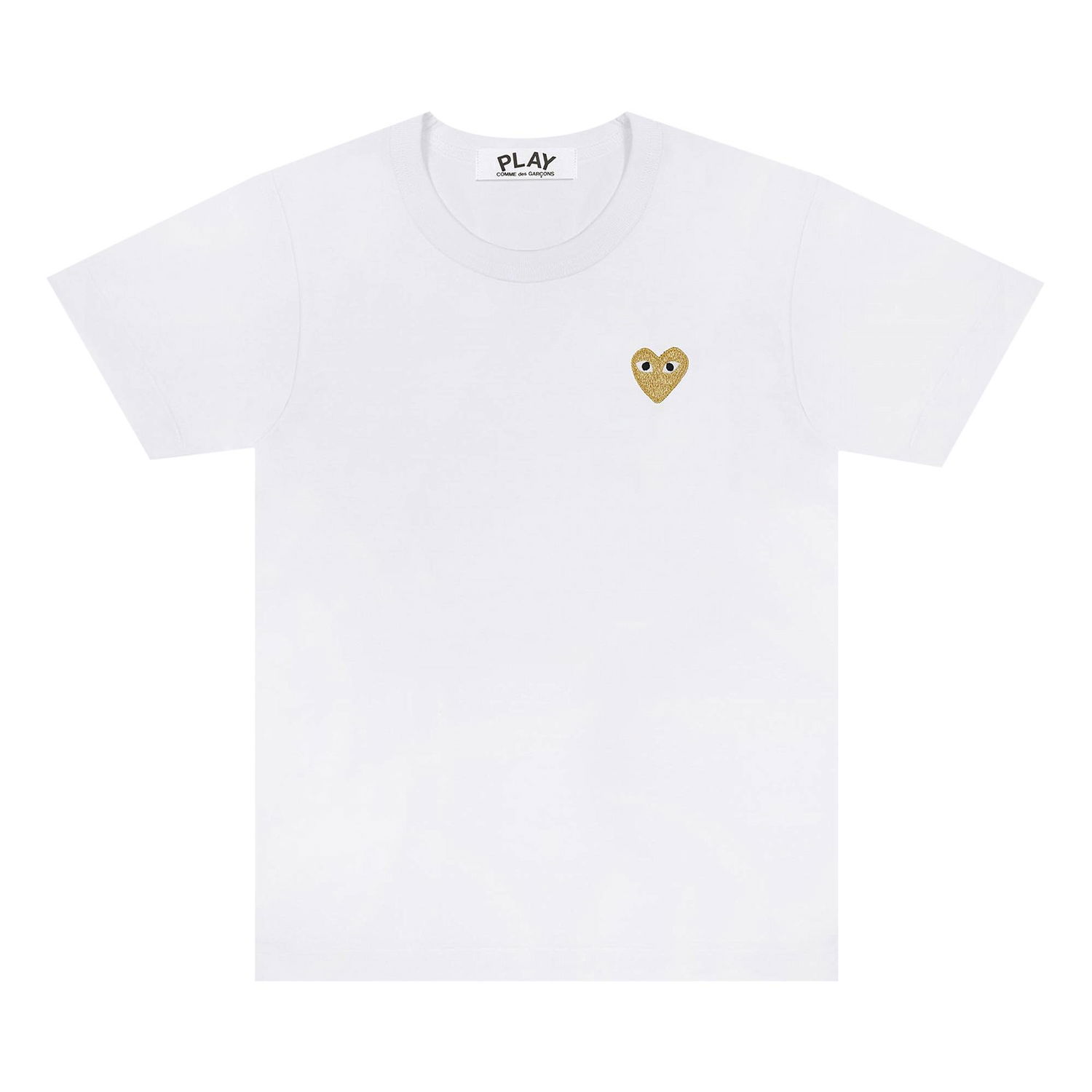 Tričko Comme des Garçons PLAY Heart T-Shirt Biela | AZ T215 051 4, 1
