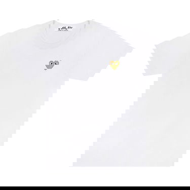 Tričko Comme des Garçons PLAY Heart T-Shirt Biela | AZ T215 051 4, 1
