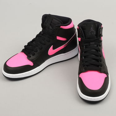 Tenisky a topánky Jordan Air Jordan 1 Retro High "Black Hyper Pink" GS Ružová | 332148-019, 2