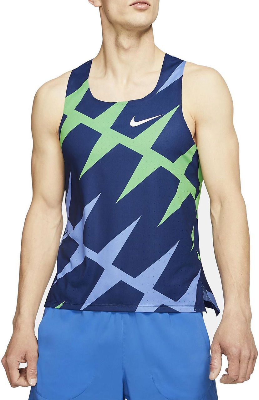 Tielko Nike AeroSwift Singlet Navy | cz1030-492