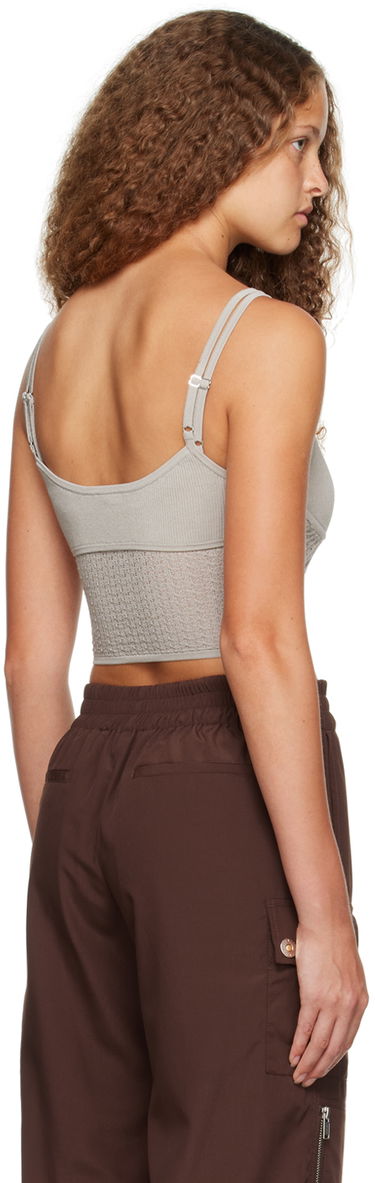 Tielko Dion Lee Knit Tank Top Šedá | A7722P23, 2