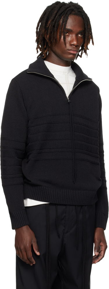 Polo tričko Craig Green Craig Green Tape Knit Polo Čierna | CGAW25CKNJU61, 1