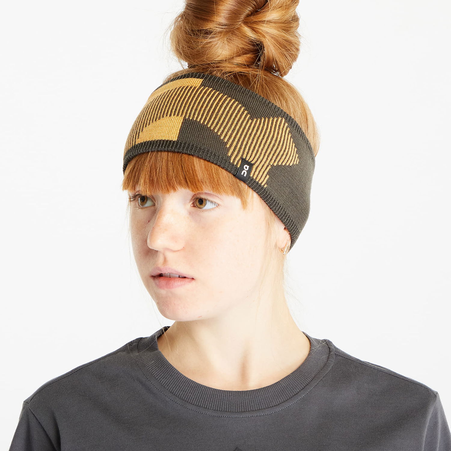 Kulicha On Running On Explorer Merino Headband Mango/ Thorn Universal Hnedá | 363.00973, 0