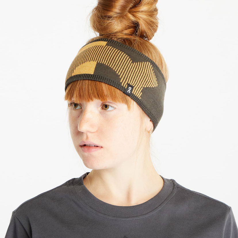 Kulicha On Running On Explorer Merino Headband Mango/ Thorn Universal Hnedá | 363.00973