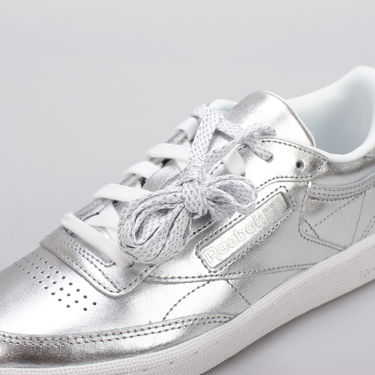 Tenisky a topánky Reebok Club C 85 S Shine Metalická | CM8686, 4