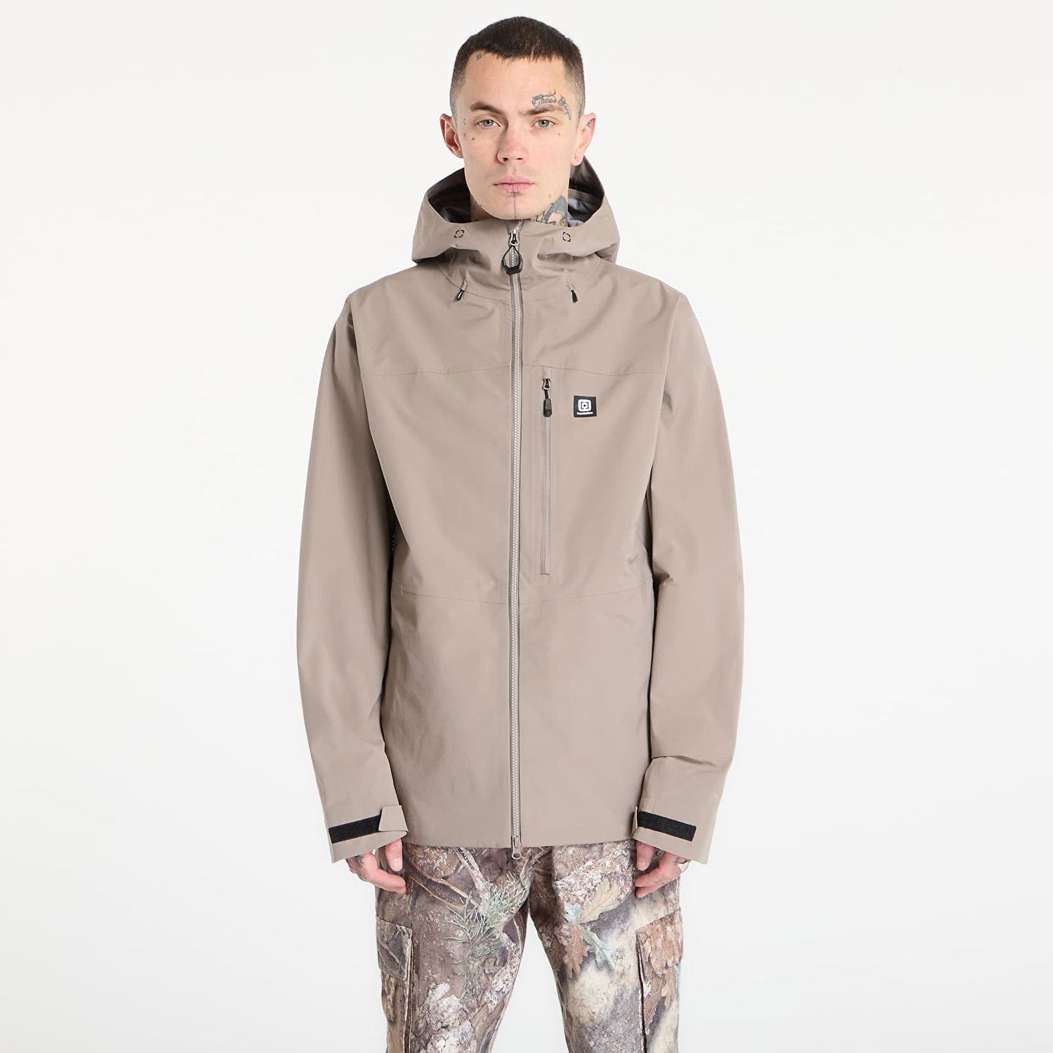 Bunda Horsefeathers Hooded Terra Jacket Béžová | OM317E, 0