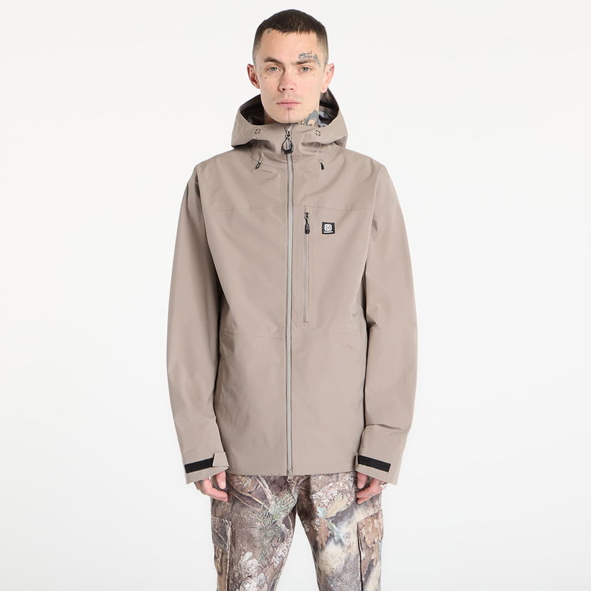 Bunda Horsefeathers Hooded Terra Jacket Béžová | OM317E